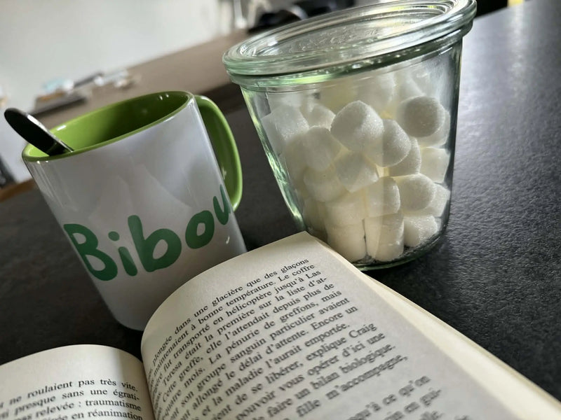 Mug personnalisé la passion de bibou