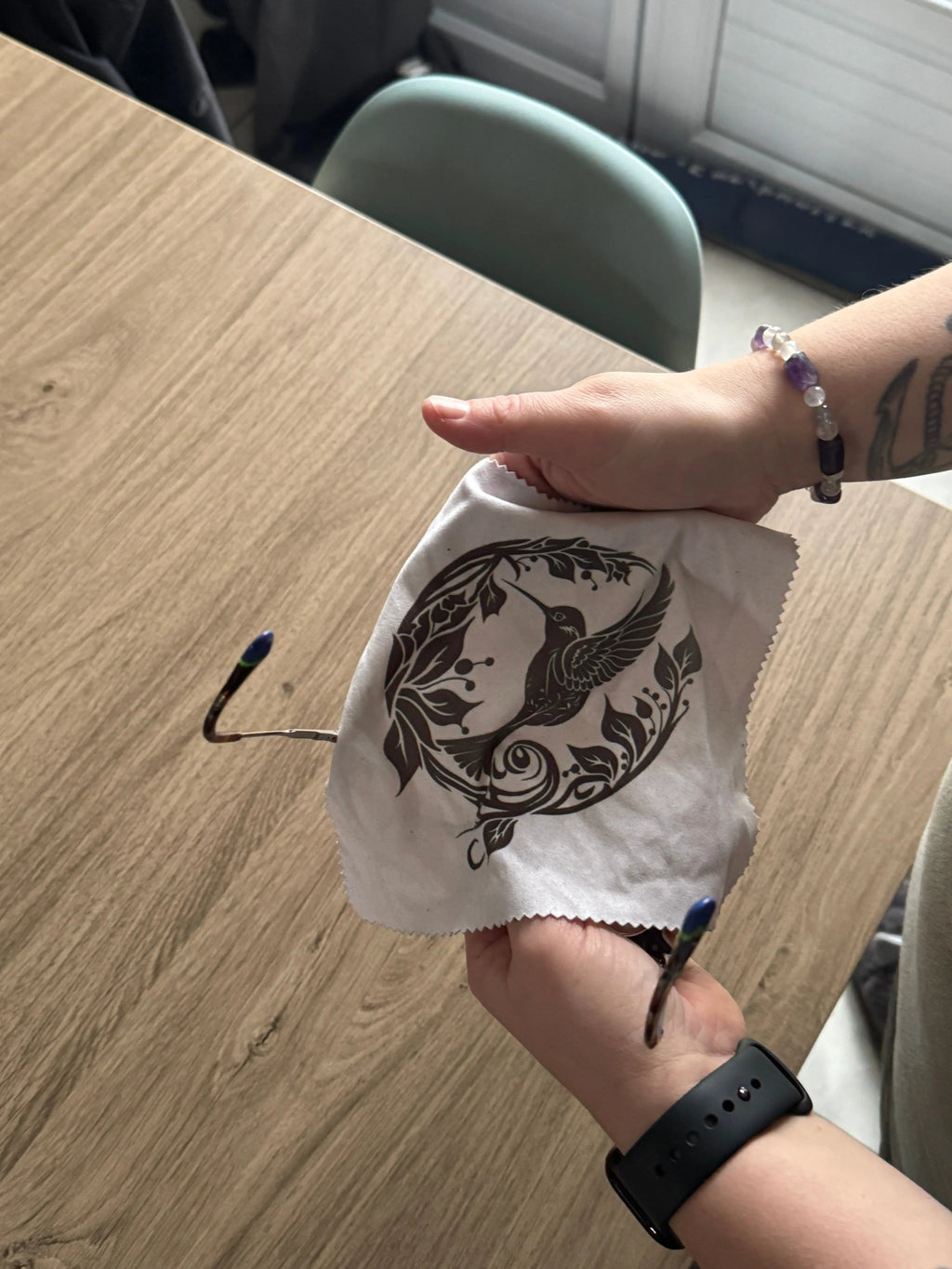 🕶️ Essuie-lunettes personnalisable la passion de bibou