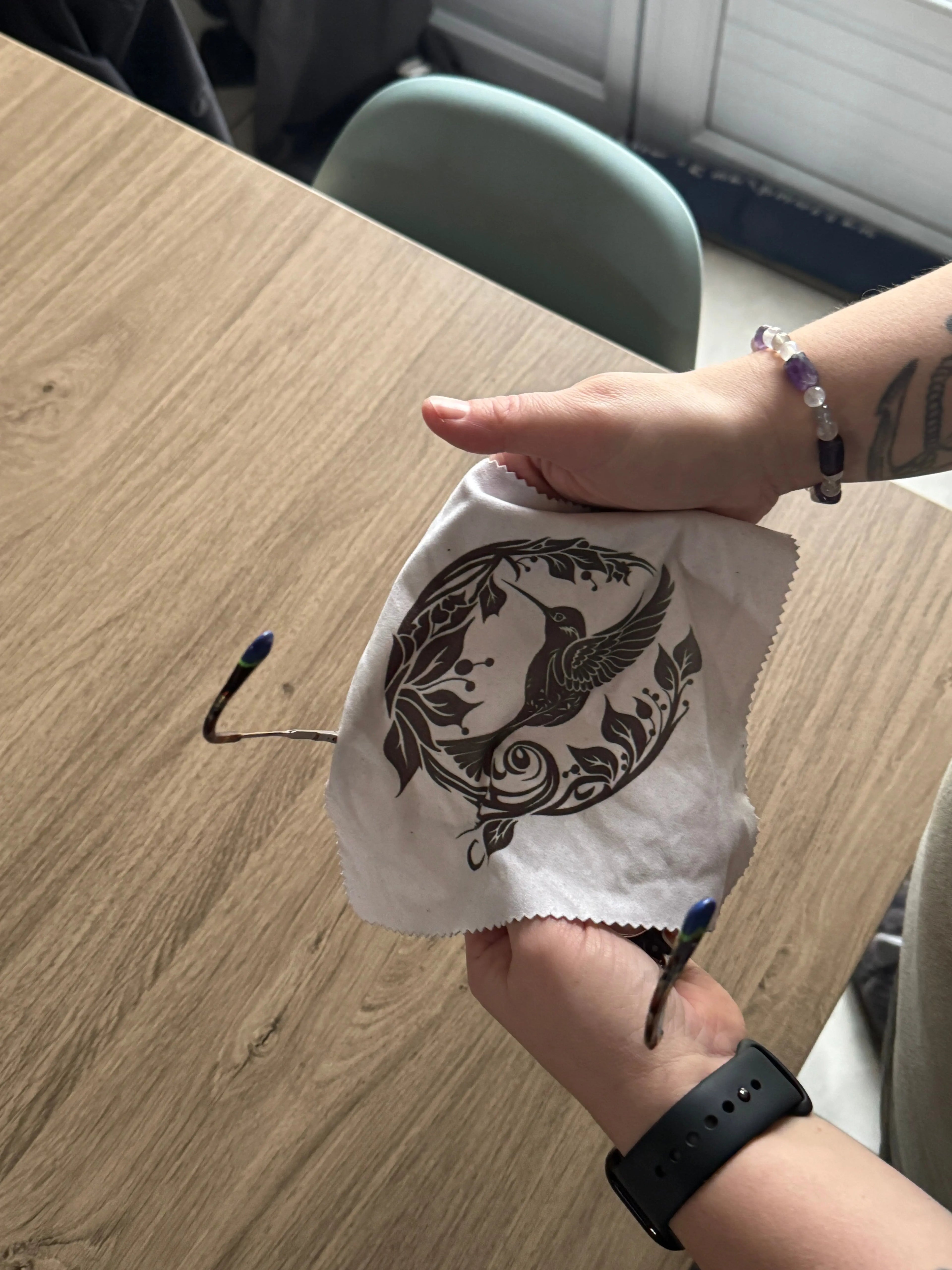 🕶️ Essuie-lunettes personnalisable la passion de bibou