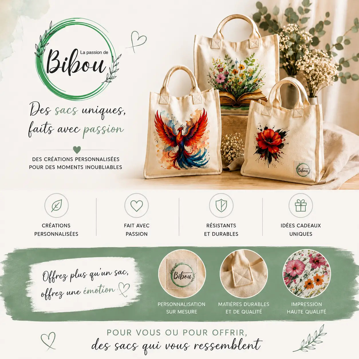 👜 Tote Bag en Lin