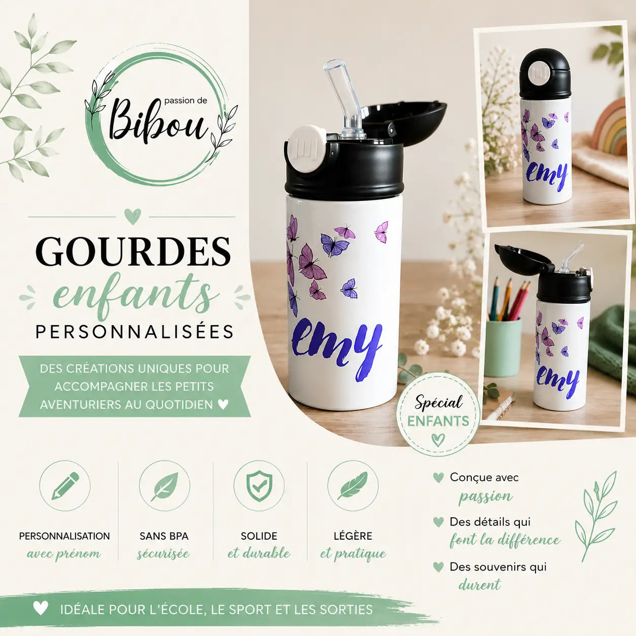 💧Gourde enfant