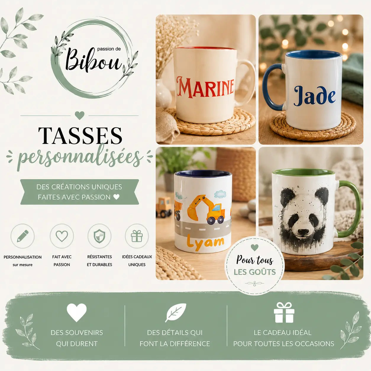 ☕ Mug personnalisable