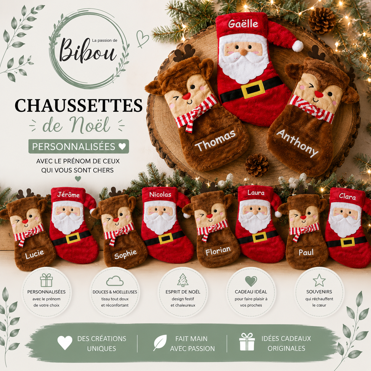 🎄Chaussette de Noël
